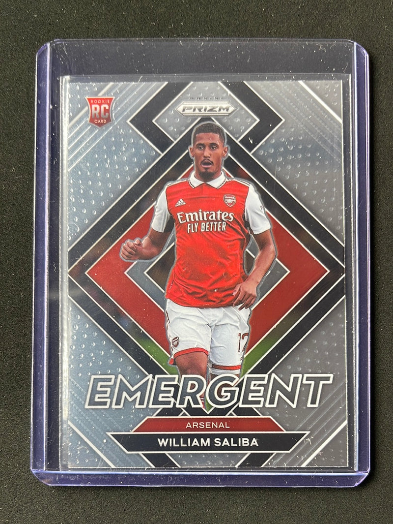 2022-23 Prizm Premier League William Saliba Emergent