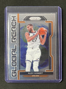 2021-22 Prizm NBA Rudy Gobert Global Reach