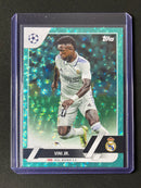 2022-23 Topps UEFA Club Competitions Vinicius Jr Icy Aqua Foil 168/399