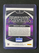 2023 Prizm WWE Brock Lesnar Prizmatic Entrances