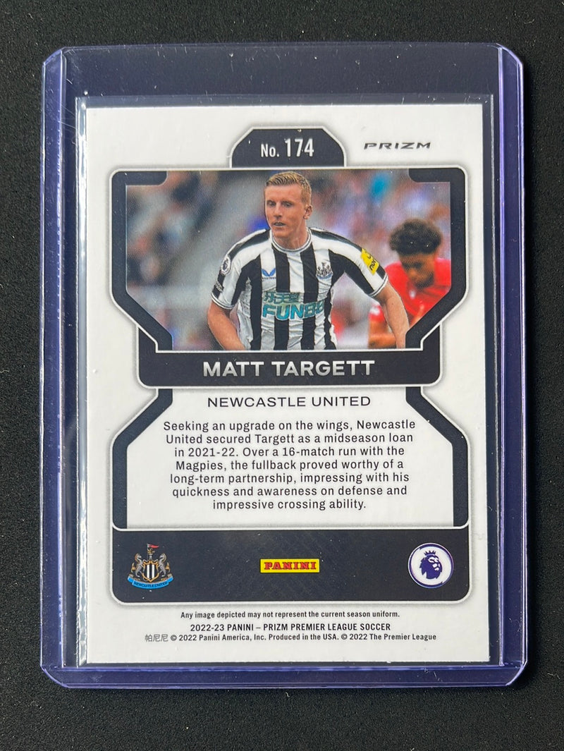 2022-23 Prizm Premier League Matt Targett Silver Prizm