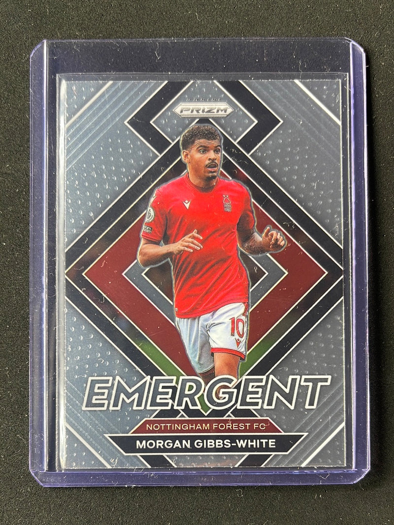 2022-23 Prizm Premier League Morgan Gibbs-White Emergent