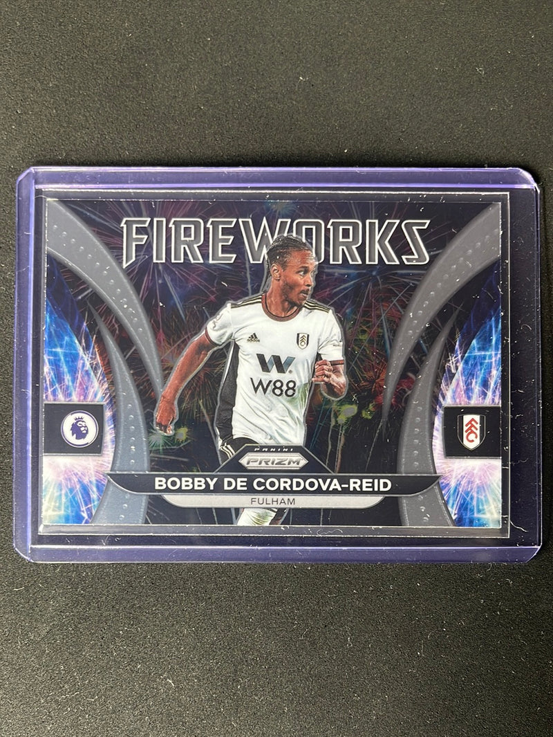 2022-23 Prizm Premier League Bobby De Cordova-Reid Fireworks