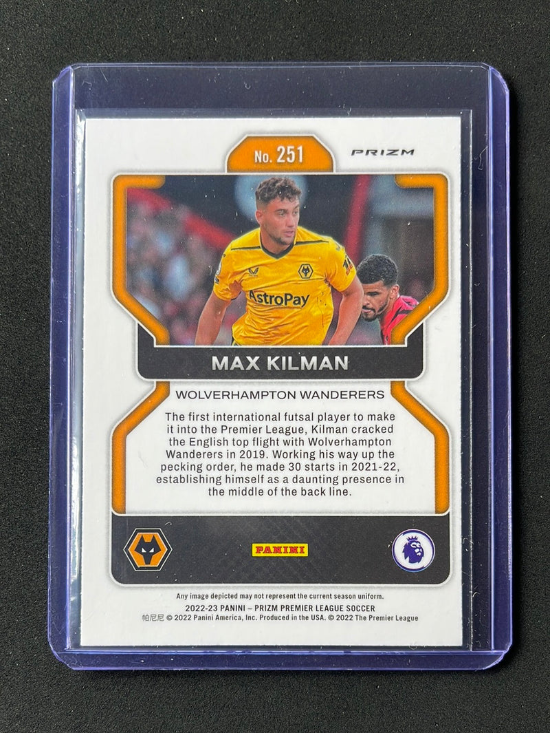 2022-23 Prizm Premier League Max Kilman Breakaway Prizm