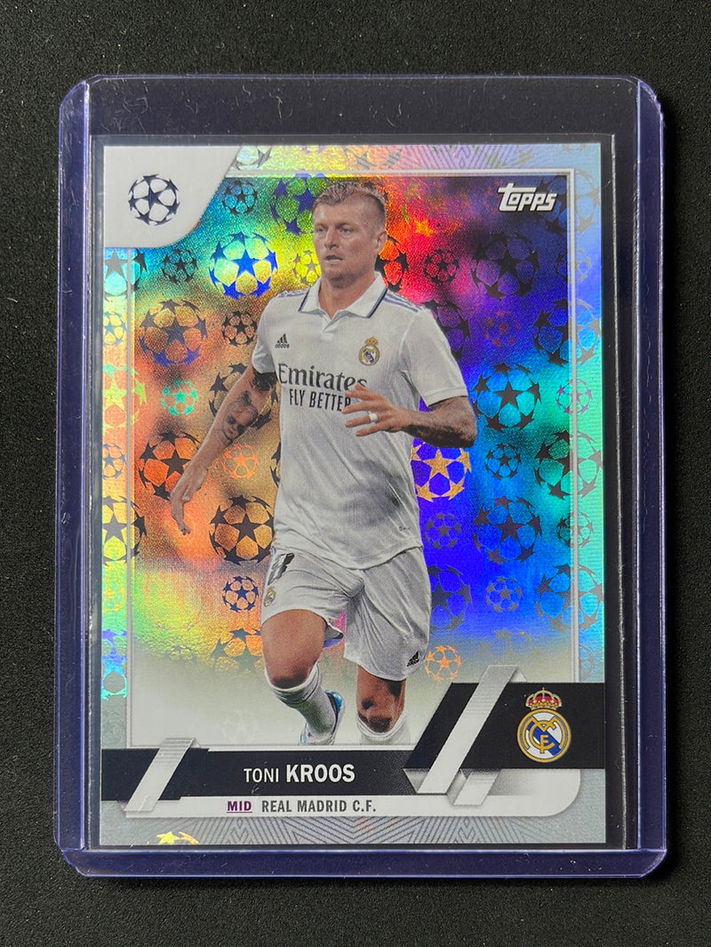 2022-23 Topps UEFA Club Competitions Toni Kroos Starball Foil