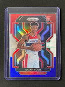 2021-22 Prizm NBA Isaiah Todd Red White Blue