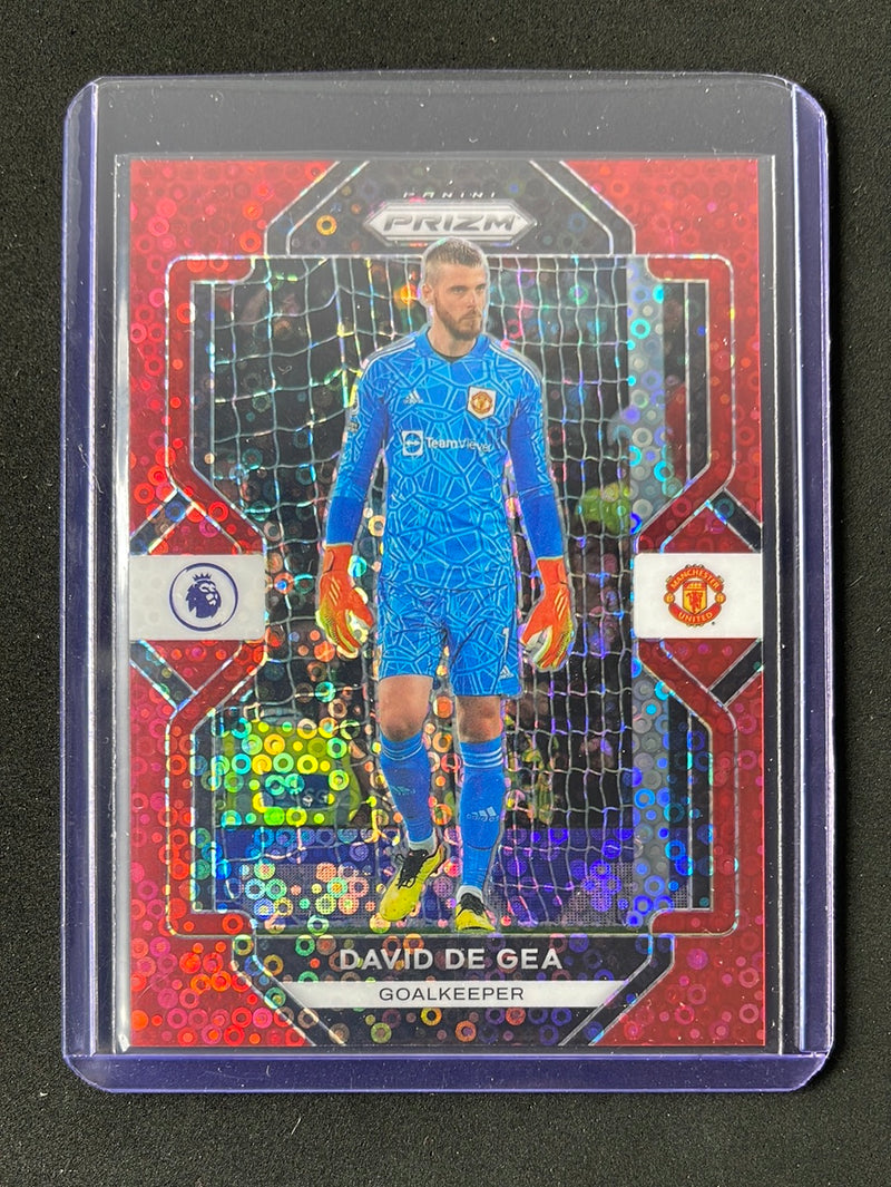 2022-23 Prizm Premier League David De Gea Red Breakaway Prizm 32/49