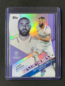 2022-23 Topps UEFA Club Competitions Karim Benzema Best Of The Best