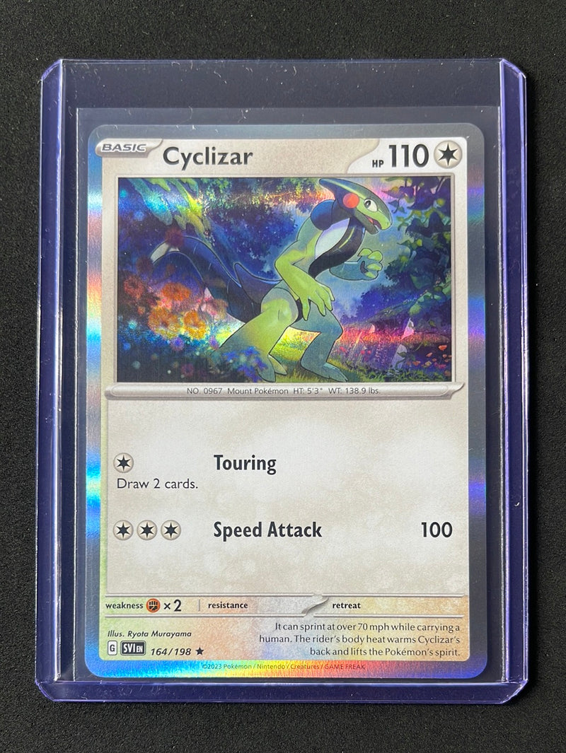 Pokemon TCG Scarlet & Violet Cyclizar Holo 164/198