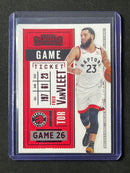 2020-21 Panini Contenders Fred Vanvleet Game Ticket Red