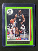 2021-22 Panini NBA Hoops James Harden Neon Green