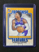 2020-21 Panini Donruss Donovan Mitchell Franchise Features