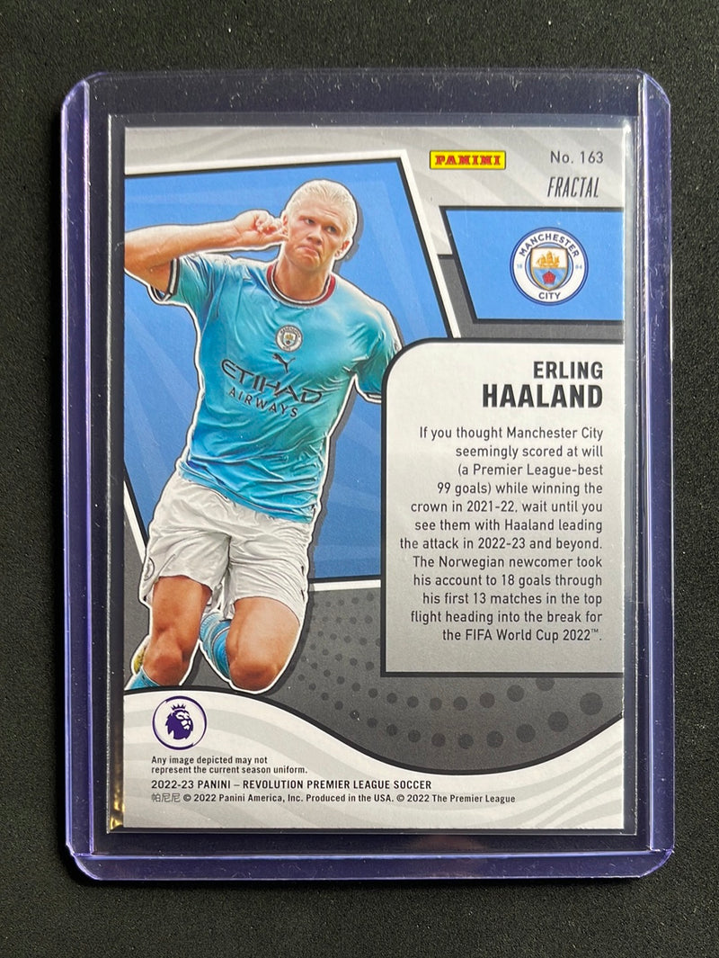 2022-23 Revolution Premier League Erling Haaland Fractal