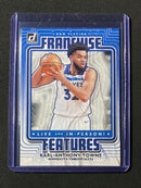 2020-21 Panini Donruss Karl-Anthony Towns Franchise Features