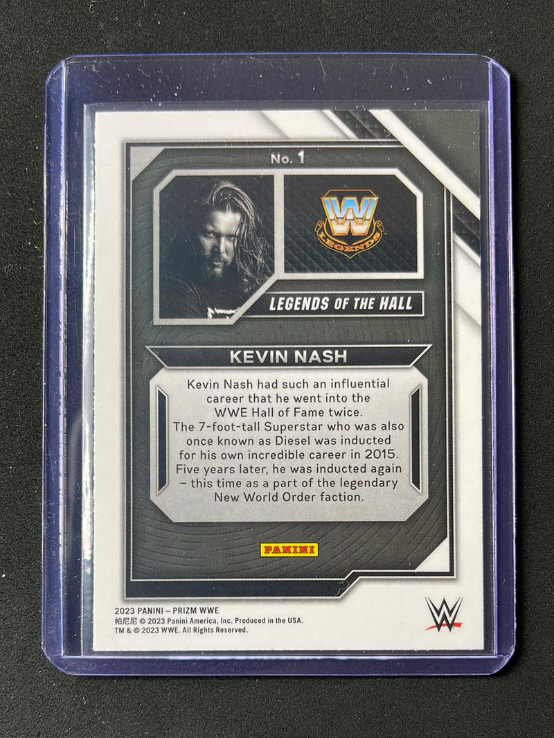 2023 Prizm WWE Kevin Nash Legends Of The Hall