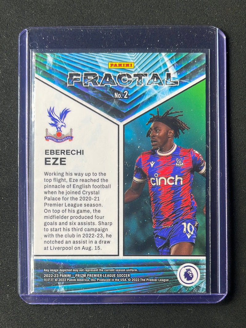 2022-23 Prizm Premier League Eberechi Eze Fractal