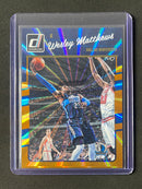 2016-17 Panini Donruss Wesley Matthews Orange Holo Laser
