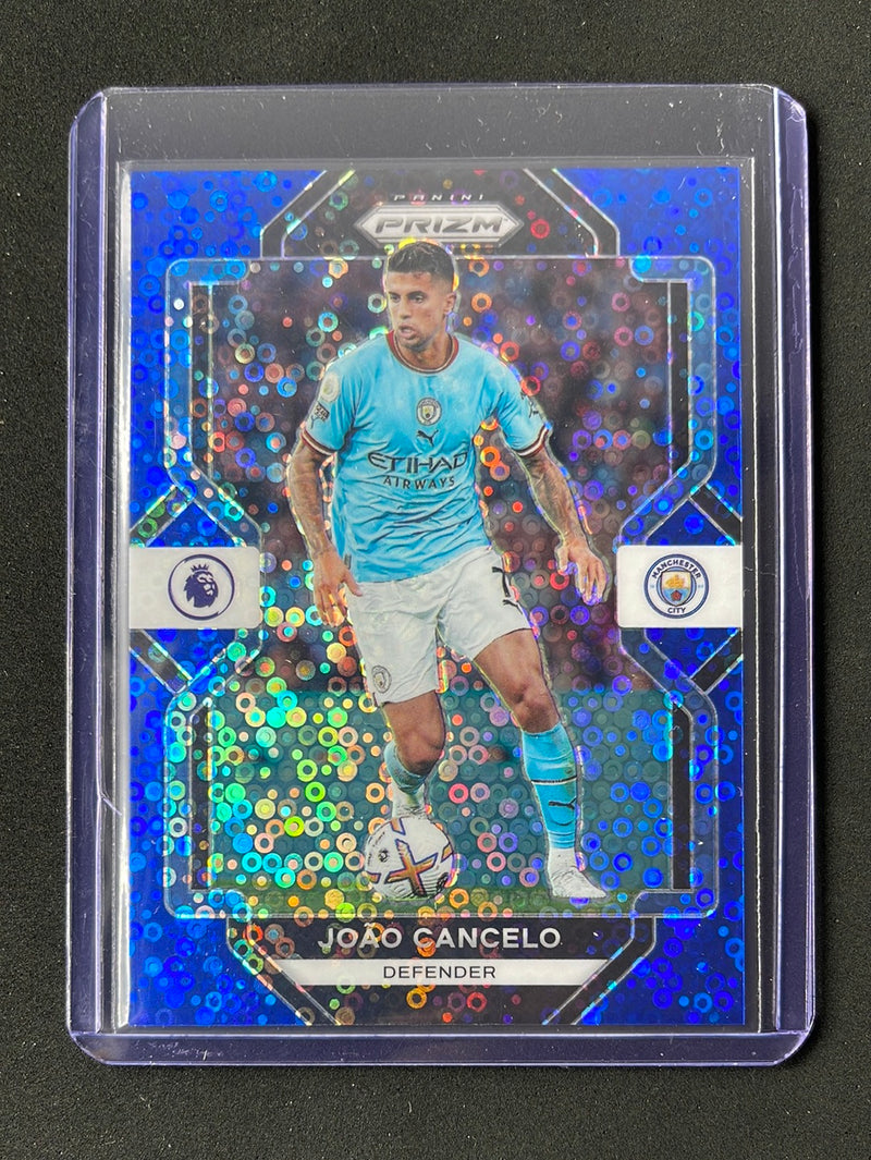 2022-23 Prizm Premier League Joao Cancelo Blue Breakaway Prizm 72/75