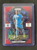 2022-23 Prizm Premier League Ezri Konsa Red Breakaway Prizm 49/49