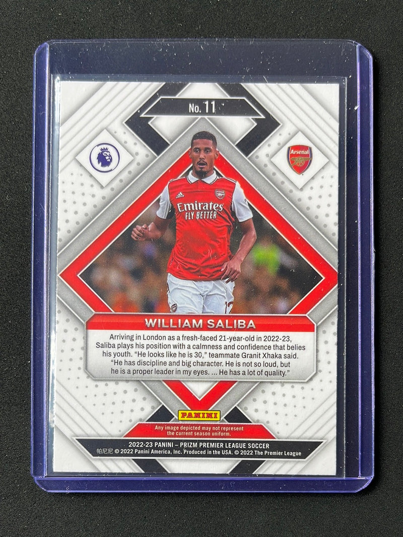 2022-23 Prizm Premier League William Saliba Emergent