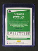 2020-21 Panini Donruss Derrick Jones Jr Green Yellow Laser