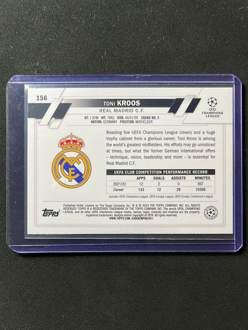 2022-23 Topps UEFA Club Competitions Toni Kroos Starball Foil