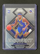 2021-22 Prizm NBA Moses Moody Emergent