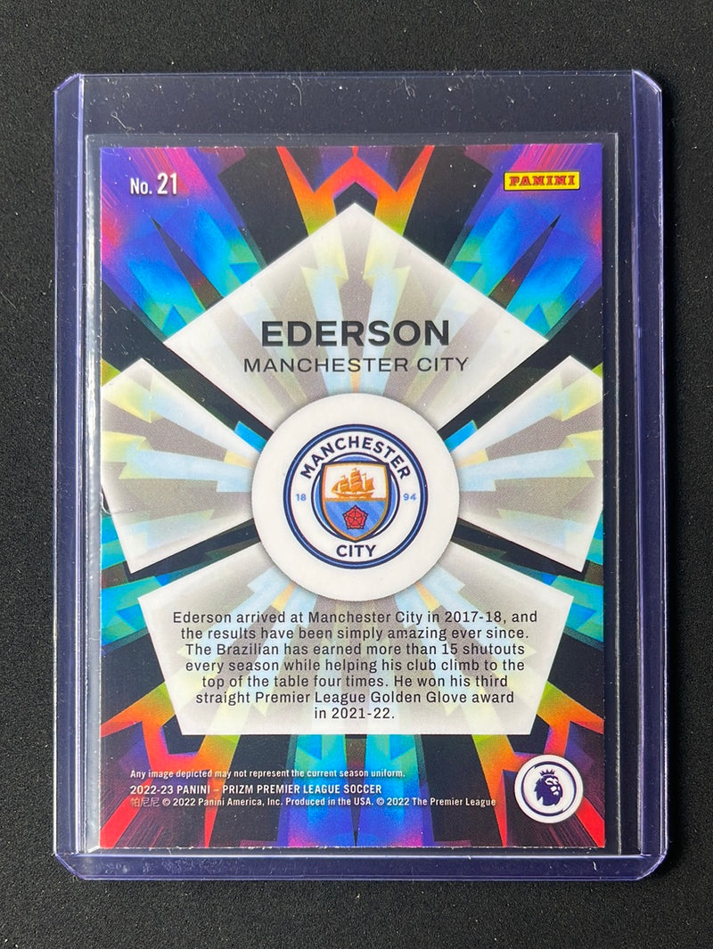 2022-23 Prizm Premier League Ederson Kaleidoscopic