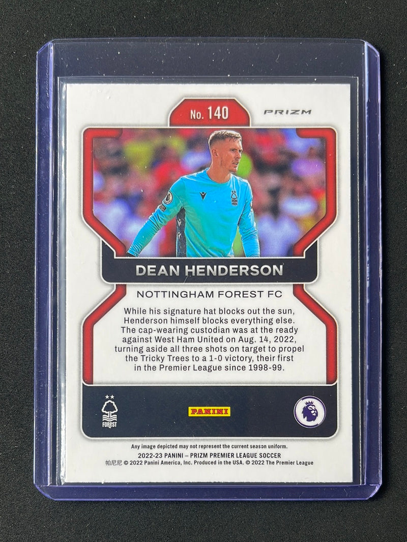 2022-23 Prizm Premier League Dean Henderson Breakaway Prizm