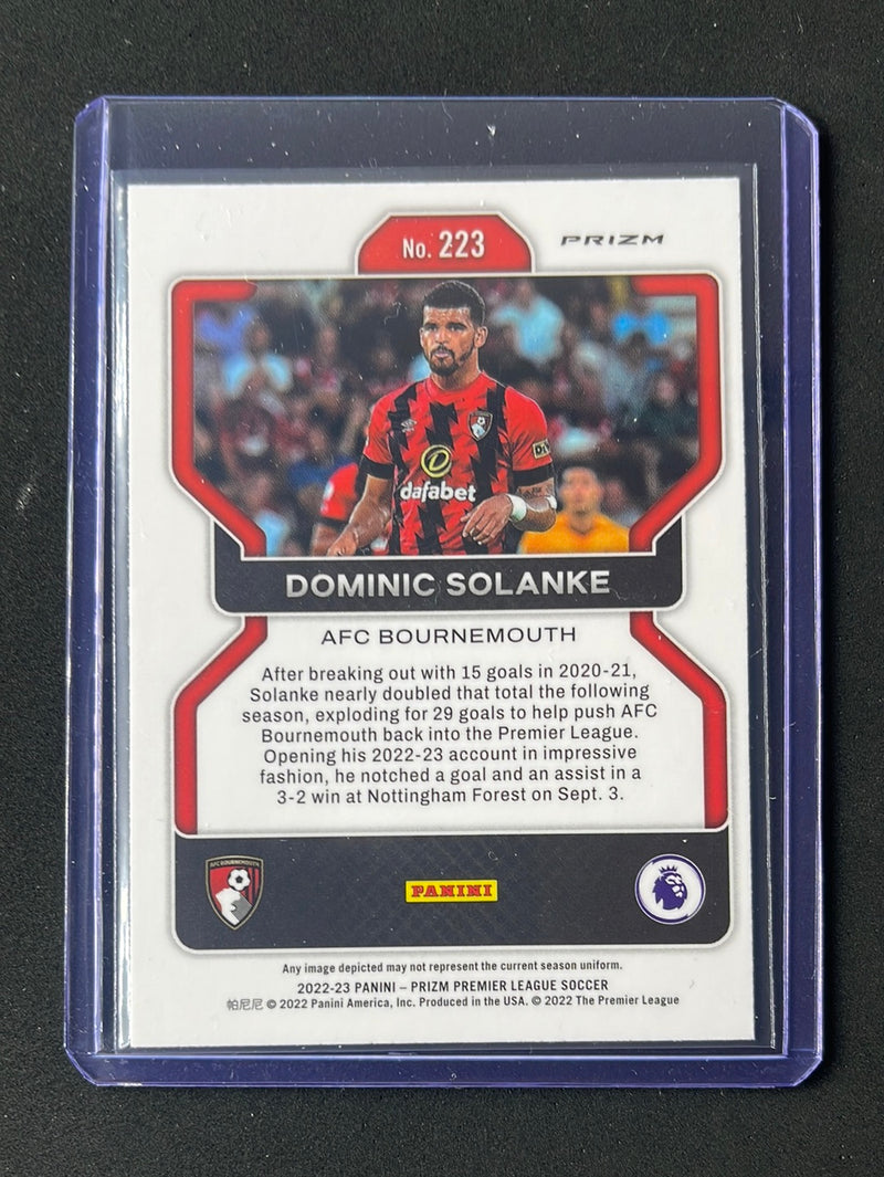 2022-23 Prizm Premier League Dominic Solanke Breakaway Prizm