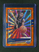 2020-21 Panini Donruss Zion Williamson Orange Laser