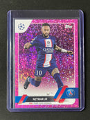 2022-23 Topps UEFA Club Competitions Neymar Jr Pink Sparkle