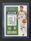 2020-21 Panini Contenders Giannis Antetokounmpo Season Ticket
