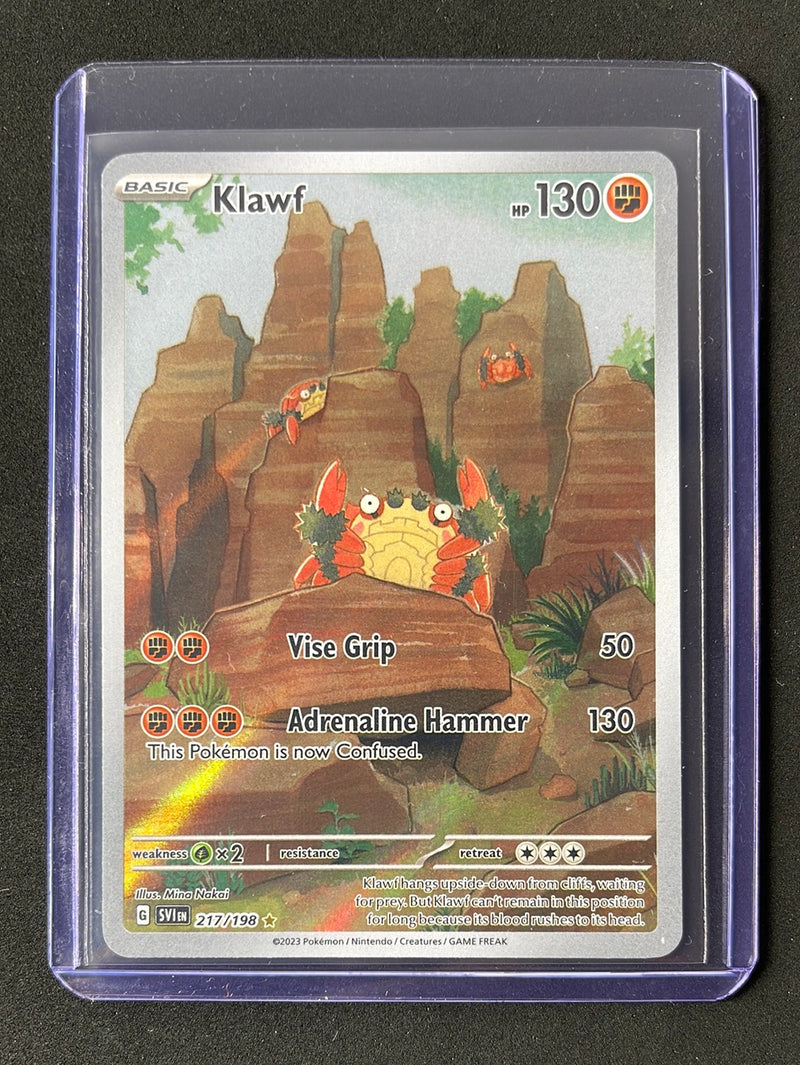 Pokemon TCG Scarlet & Violet Klawf 217/198