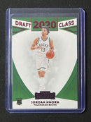 2020-21 Panini Contenders Jordan Nwora 2020 Draft Class Red