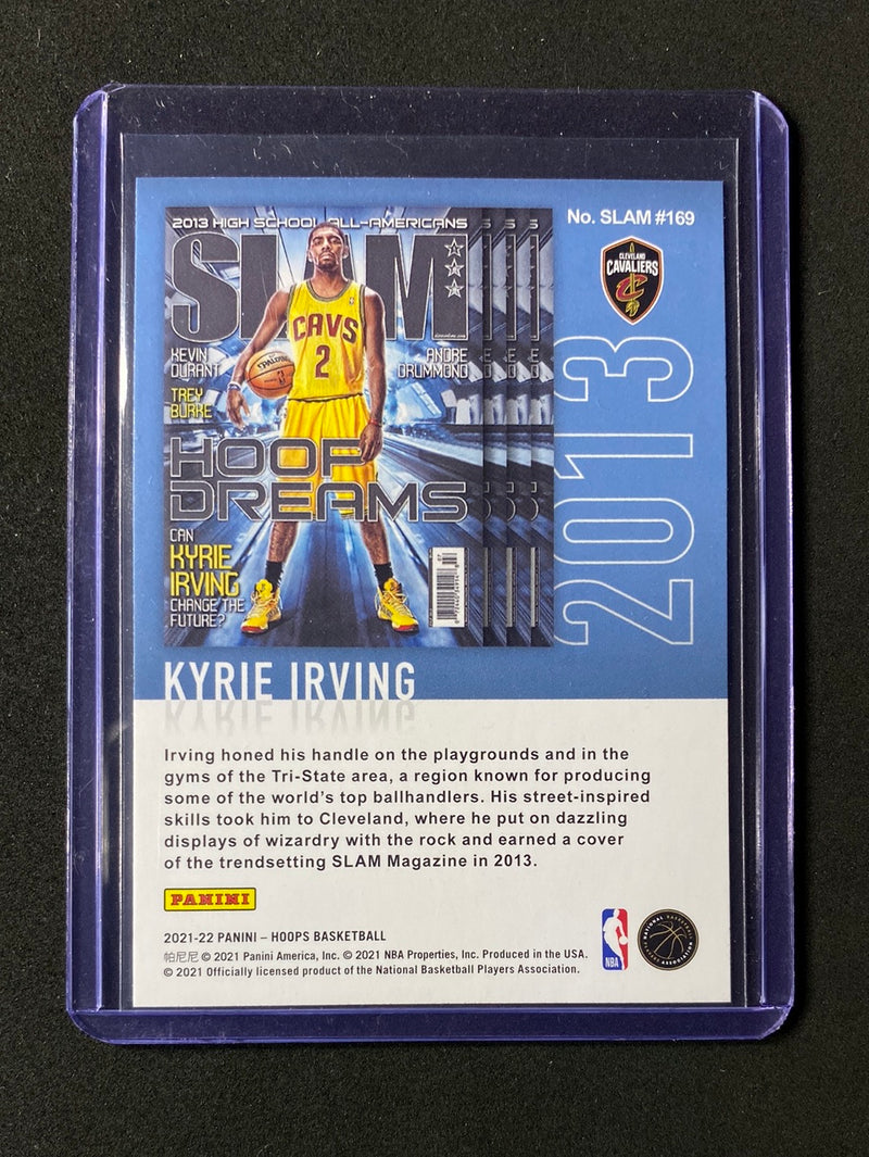 2021-22 Panini NBA Hoops Kyrie Irving Slam