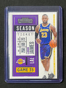 2020-21 Panini Contenders Lebron James Season Ticket