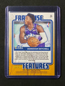 2020-21 Panini Donruss Donovan Mitchell Franchise Features