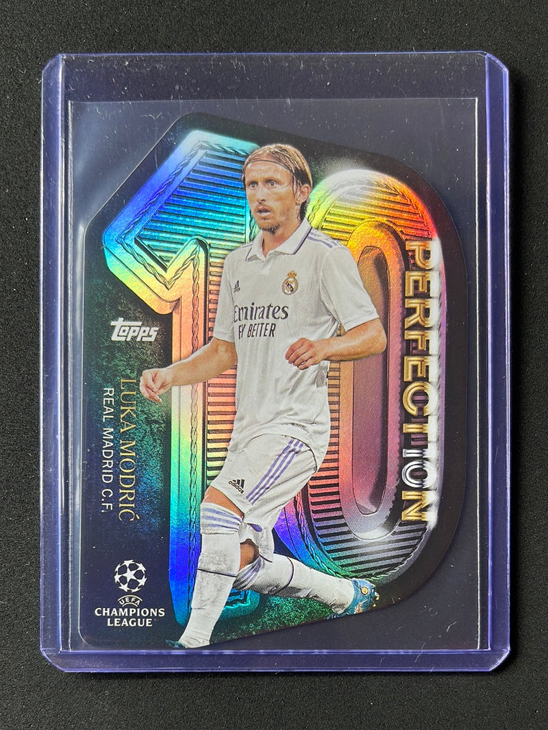 2022-23 Topps UEFA Club Competitions Luka Modric Perfection 10