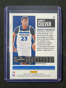 2020-21 Panini Contenders Jarrett Culver Game Ticket Red