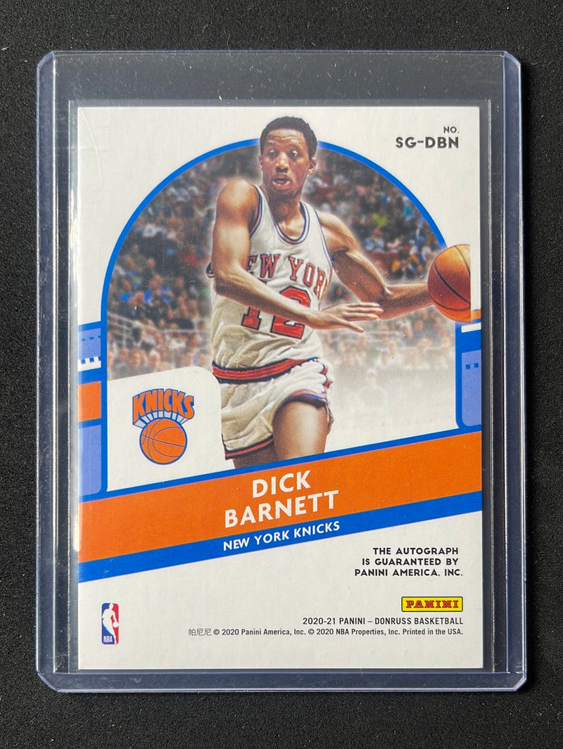 2020-21 Panini Donruss Dick Barnett Signature Series