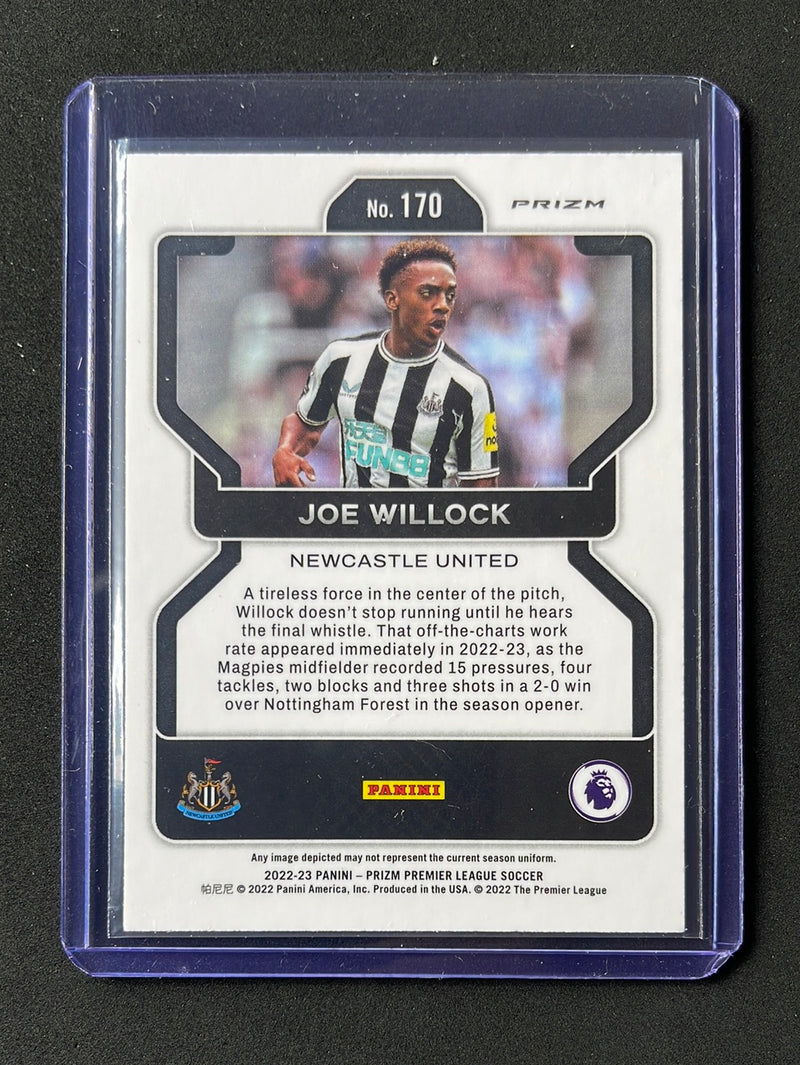 2022-23 Prizm Premier League Joe Willock Breakaway Prizm