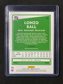 2020-21 Panini Donruss Lonzo Ball Green Flood