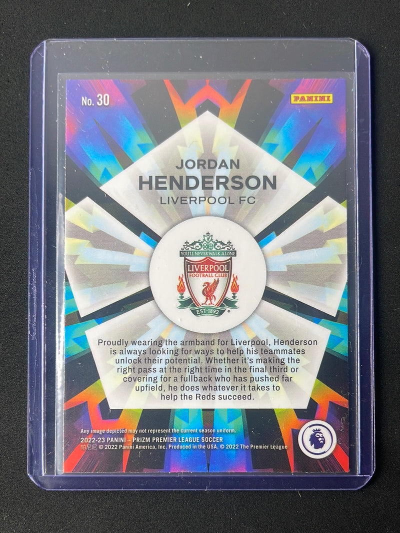 2022-23 Prizm Premier League Jordan Henderson Kaleidoscopic