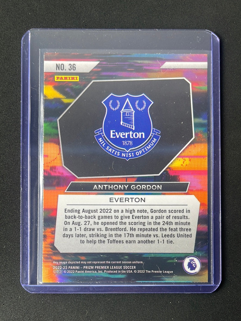 2022-23 Prizm Premier League Anthony Gordon Instant Impact