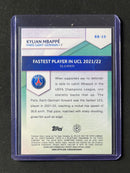 2022-23 Topps UEFA Club Competitions Kylian Mbappe Best Of The Best