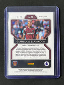 2022-23 Prizm Premier League Gianluca Scamacca Blue Breakaway Prizm 70/75