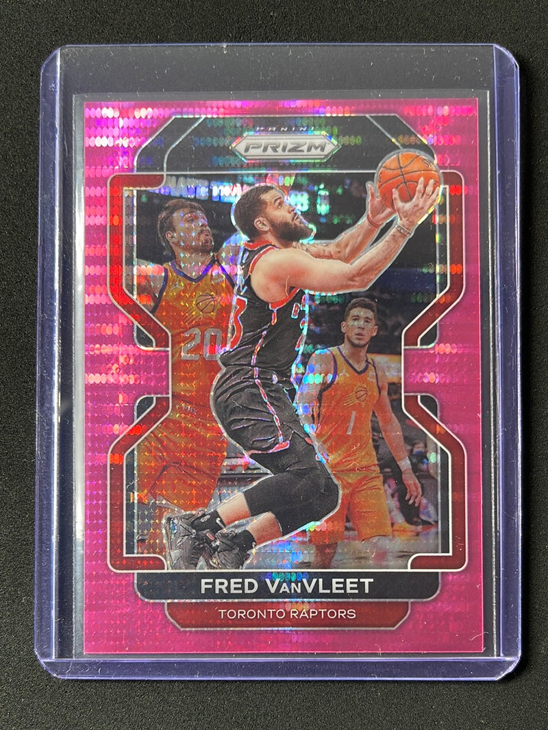 2021-22 Prizm NBA Fred Vanvleet Pink Pulsar 19/42