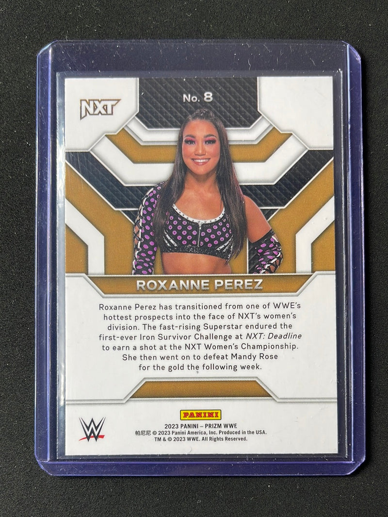 2023 Prizm WWE Roxanne Perez Top Tier