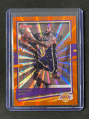 2020-21 Panini Donruss Lebron James Orange Laser
